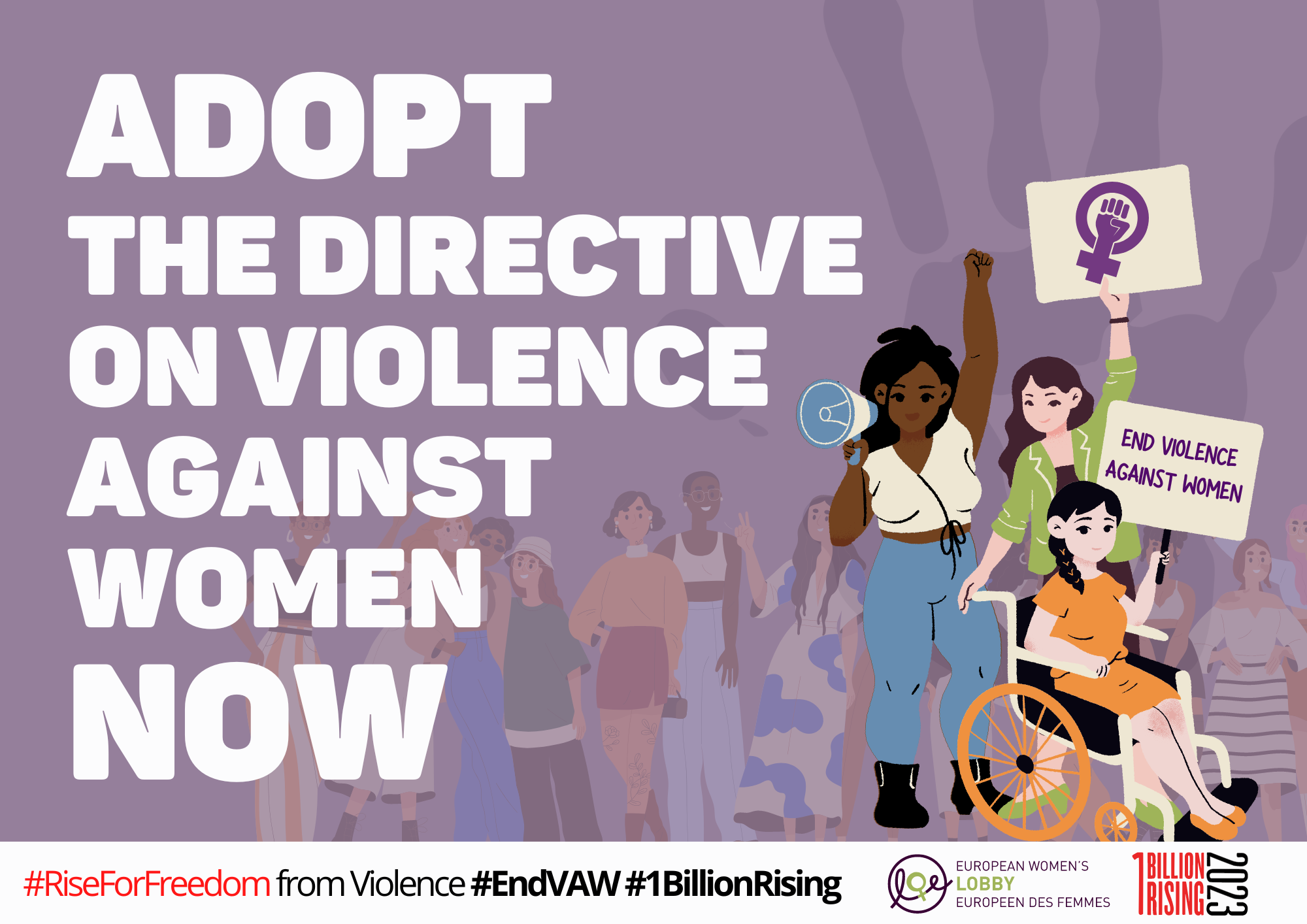 Adopt the directive on violence against women